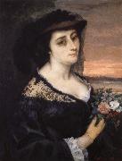 Gustave Courbet, Portrait of Laure Borreau